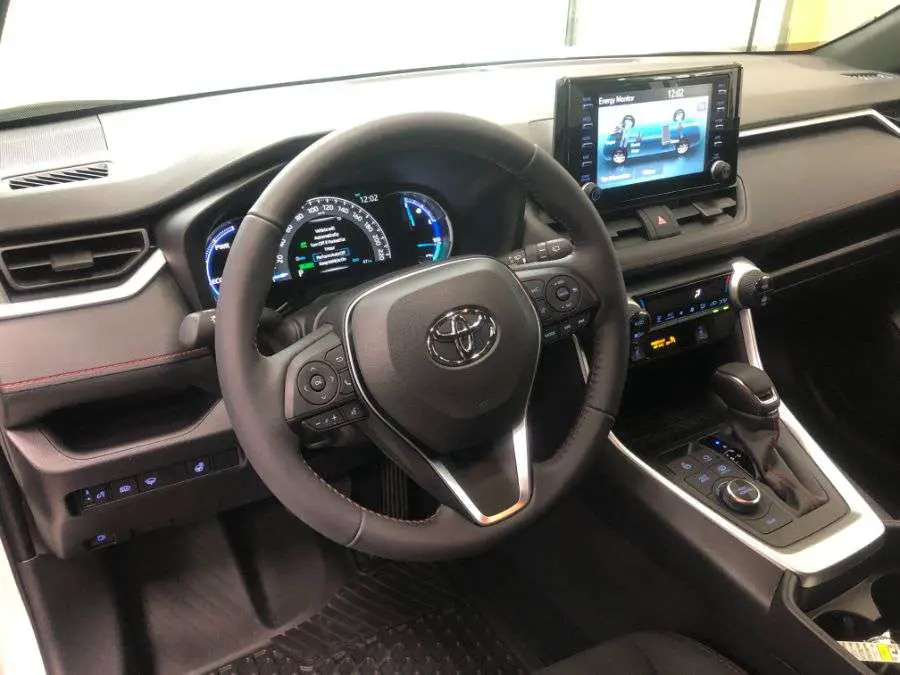 2021 rav4 hybrid features interior explained