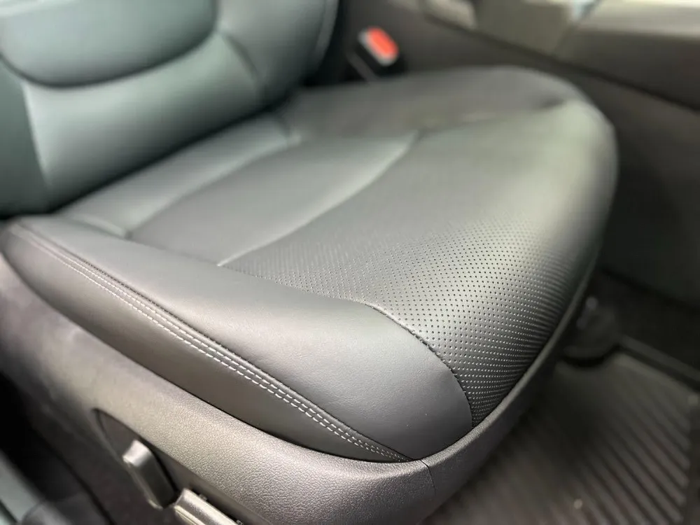 2022 toyota rav4 hybrid limited black leather seats 3