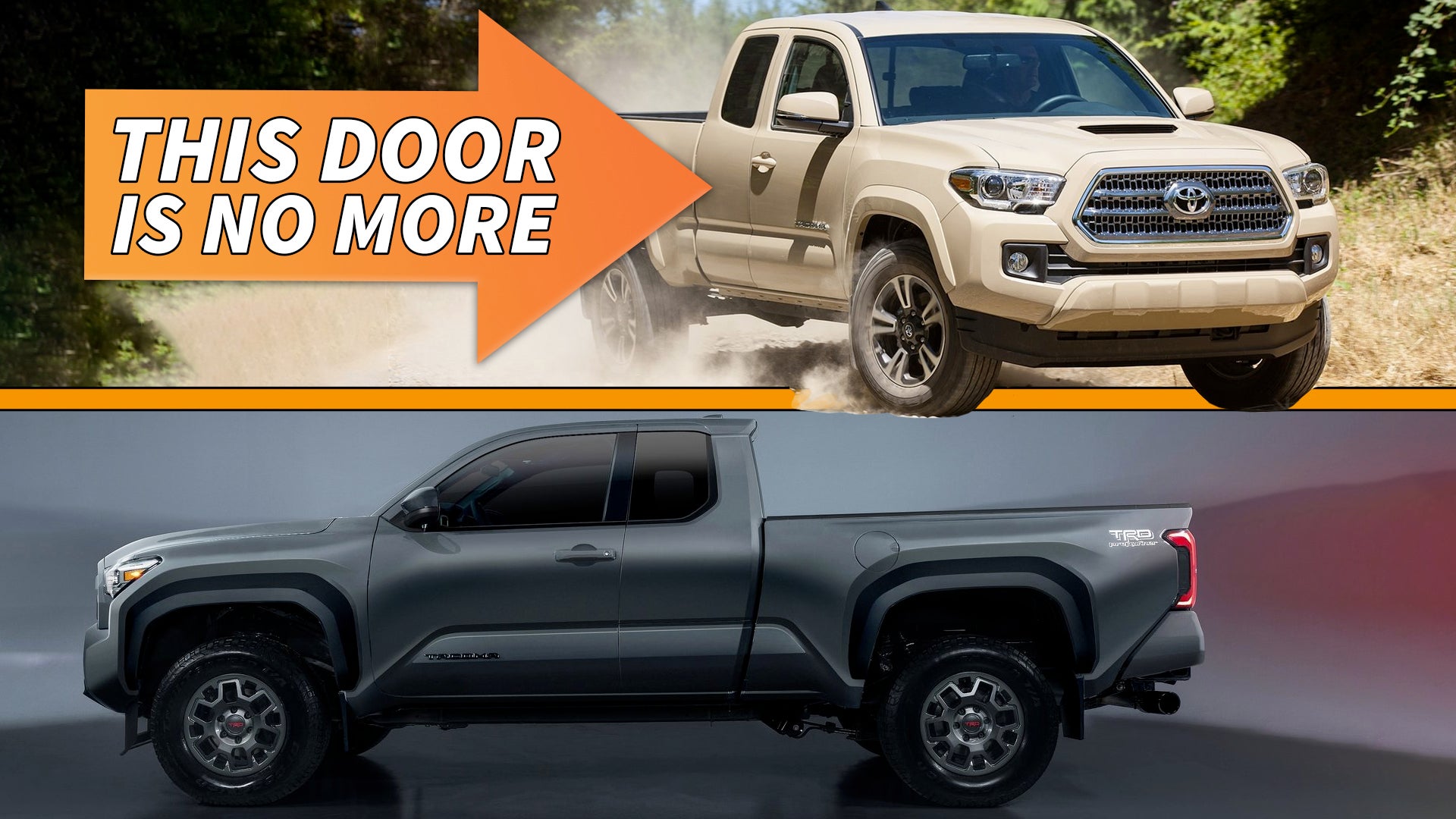 why-the-2024-toyota-tacoma-ditched-the-extended-cab-suicide-doors